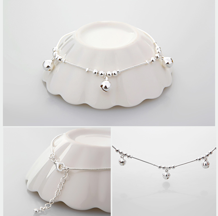 Bracelet de cheville Femme OTHER   en Argenterie - Ref 3104601 Image 22
