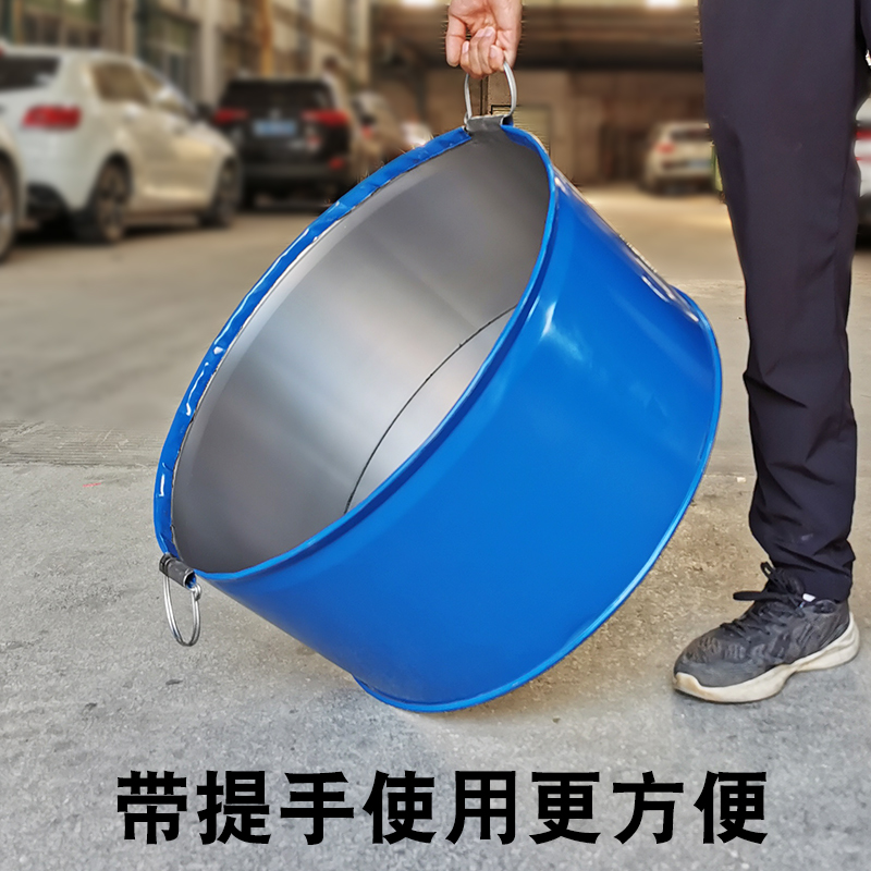 Fire Drill Barrel Special Ignition Barrel Factory Burning Fire Extinguishing Drill Fire Basin Fireproof Burning Barrel Oil Barrel Round Changchun-Taobao