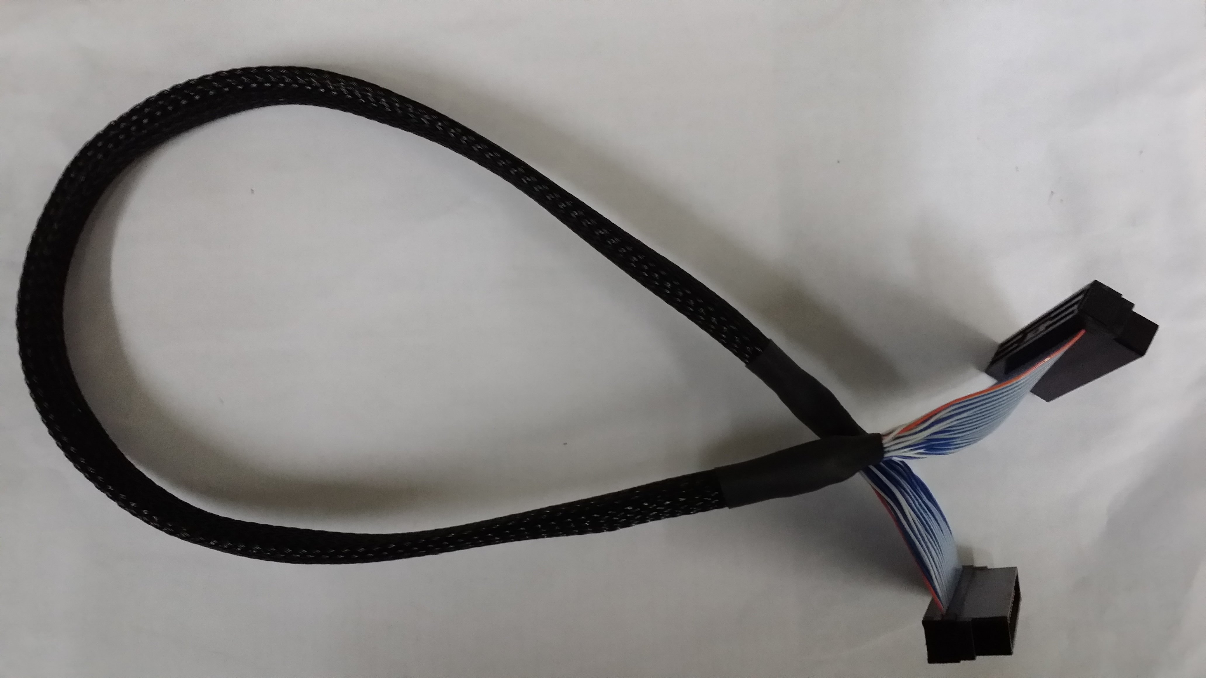 SCSI built-in line HD68M Park flat cable 2port 50CM