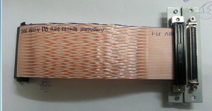 SCSI wire HD68F*2+HD68M cable 30CM+ fender +nut, screw