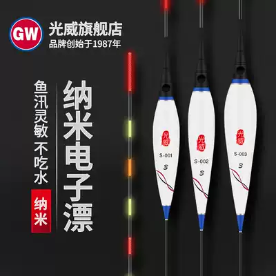 Guangwei nano electronic drift vertical fish float without reflection in the water