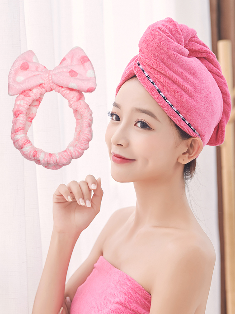 Mingxin face wash hair band Korean cute net red wash hair band sweet hair band mask headdress women's makeup