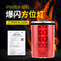 Fireman azimuth light shoulder clip anti-explosion shoulder light patrol duty night warning lights mine search for rescue lights