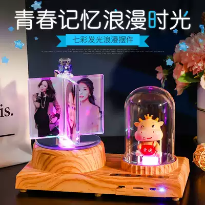 Creative ornaments hipster Desktop Wedding Anniversary Friend Girlfriend Send Wife Birthday Gift 520 Girls