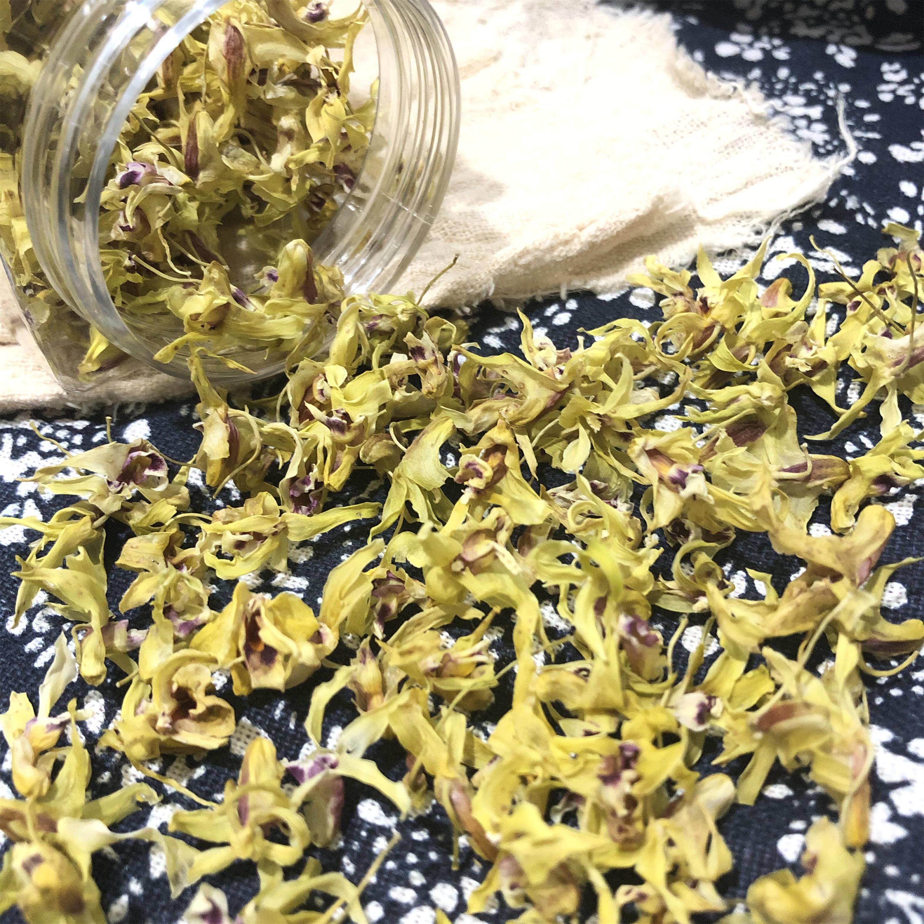 Hoshan 6 to 7 years near wild sheng tin stone hu dried flowers 50 gr