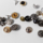 Заклепки из цинкового сплава, ивовые гвозди, головные уборы, сумки, карманы брюк, декоративные пряжки, круглые металлические кресты, черный mini 1