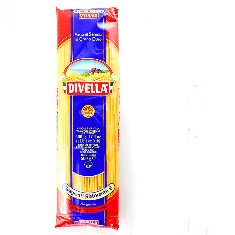 5 bags of imported spaghetti Tivelle No. 8 pasta