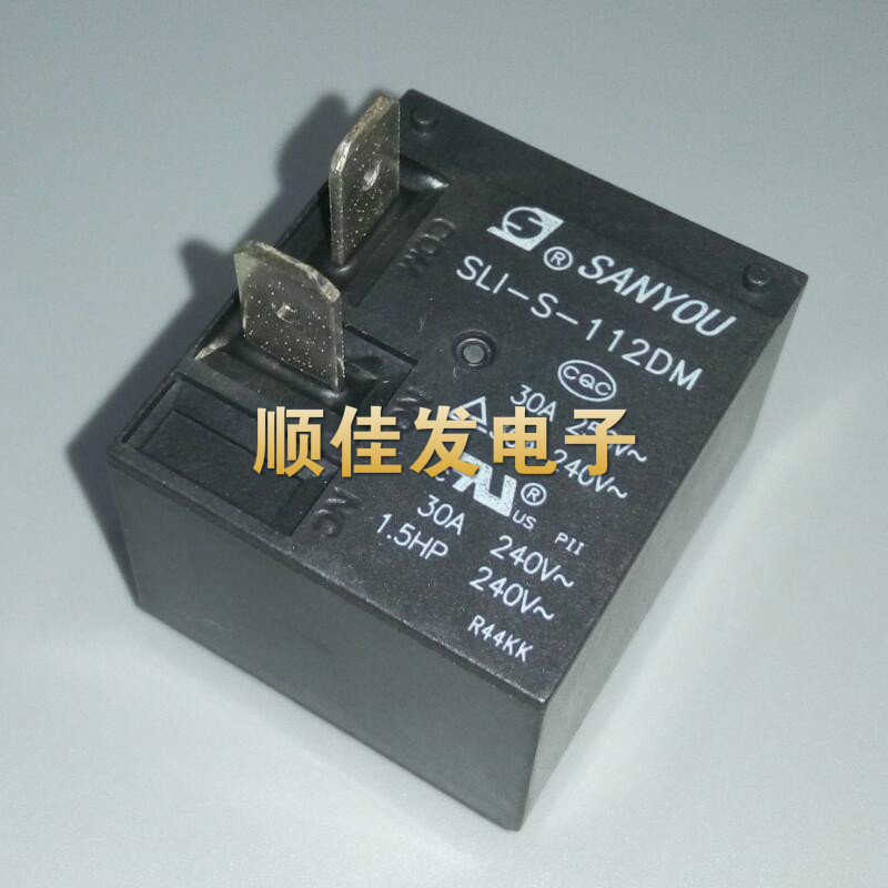SLI-S-112DM Three-friendly relay 12VDC a group of common open 4 feet 30A250VAC T93 brand new original