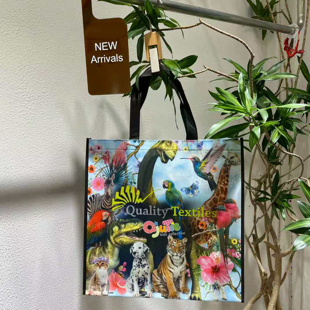 Unwoven Cloth Bag Subcoated Bag Color Imprinted Spray Film Spot Bags to Do Inprint logo Gaga Fast and fast