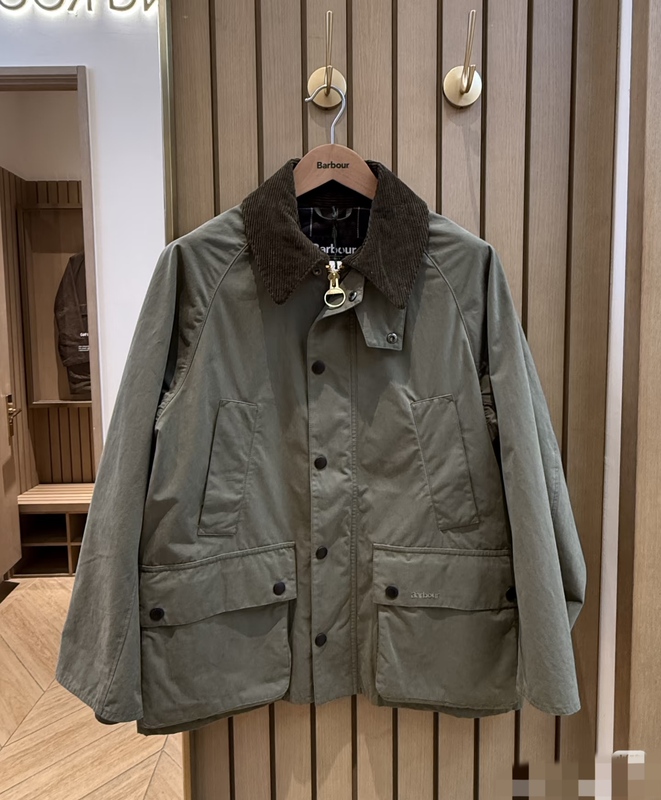In Stock Barbour Os Peached Bedale Wax-Free Jacket Peach Velvet Loose Trench Coat Mca0933 In Stock Barbour Os Peached Bedale Wax-Free Jacket Peach Velvet Loose Trench Coat Mca0933