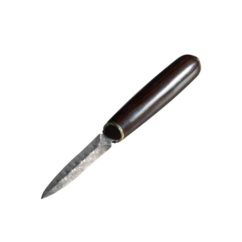 Стерилизация Damascus Pu'er Tea Knife Ebony Patter