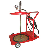 Bao Runjia 64070 Mobile Pneumatic Yellow Oil High Pressure Injection Machine 220 L Oil Barrel Grease Injection Machine