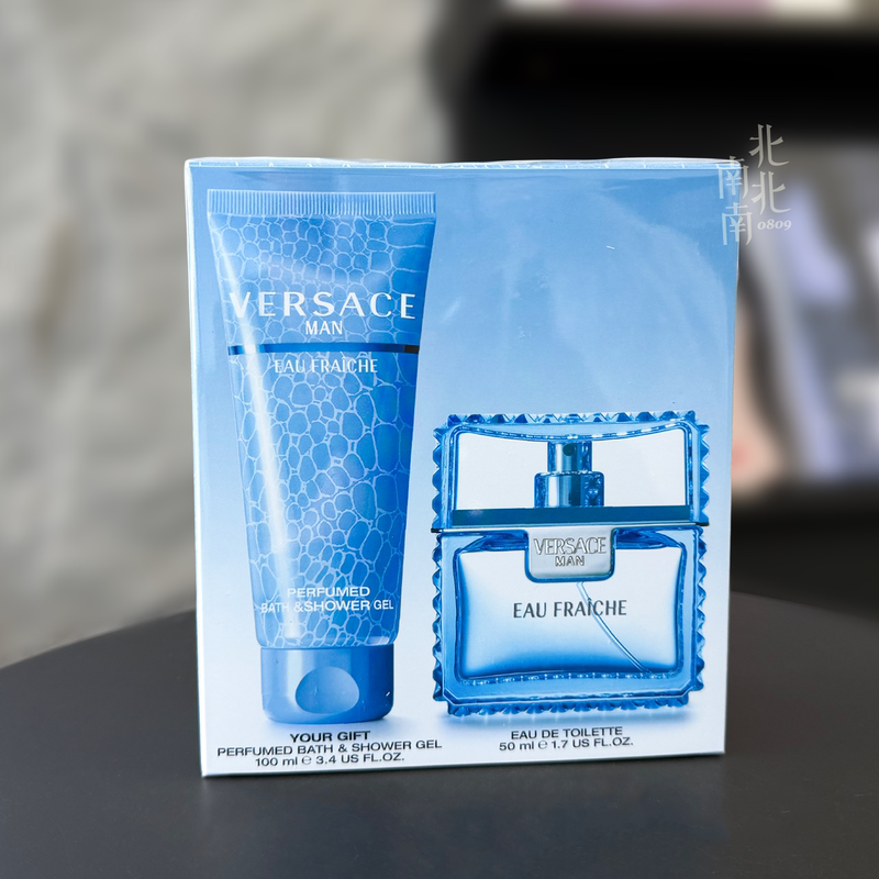 Versace Gentleman's Light and Elegant Eau De Toilette 50ml + Shower Gel 100ml Set
