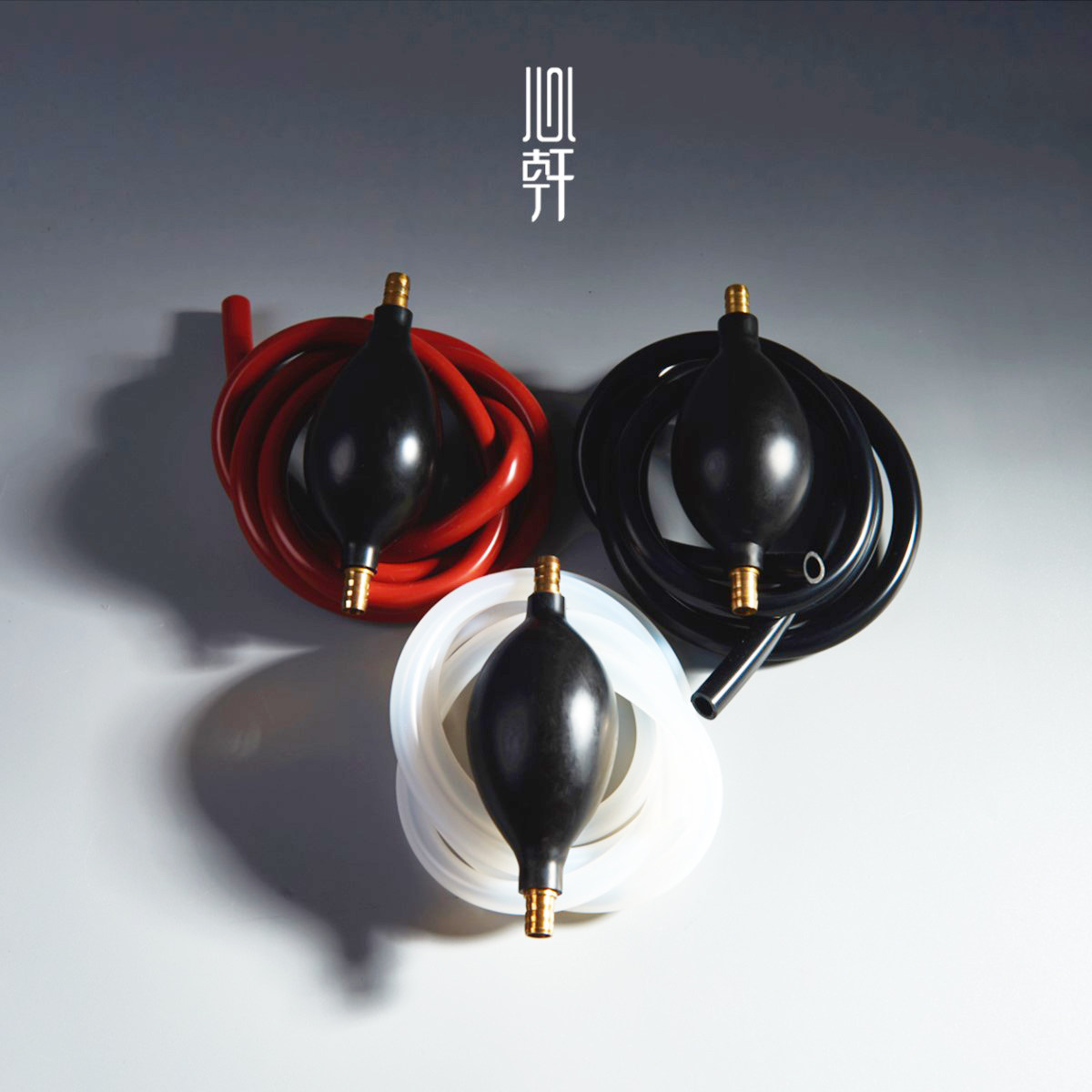 Tea tray copper joint silicone drain pipe with absorbent ball tea bucket tea slag bucket tea set tea ceremony accessories drain ball