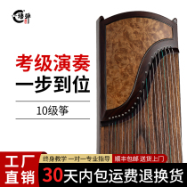 Yutan) Ethnic musical instrument Guzheng musical instrument Golden Phoebe Beginner Teaching Professional Performance Introduction to Qin Cheng