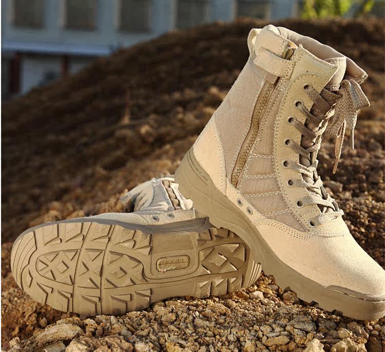 Boots militaires pour homme - amortissement - Ref 1397248 Image 9
