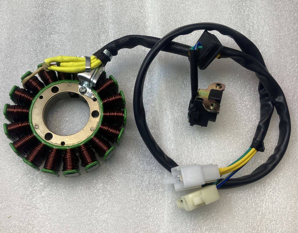 铃木GN GS GSX EN GZ GM专用18极250W大功率磁电机线圈：摩托车电启动的救星！-磁电机及组件-淘宝好物网