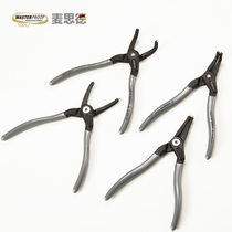 Maside Circlip pliers inner caliper outer clasp ring pliers snap ring pliers snap pliers snap pliers bend