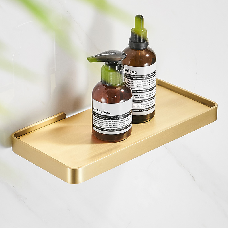 Nordic Brass Wire-drawn All Copper-Word Diffolding Mirror Pre-Japanese Creative Retro Gold Mini Glass Frame