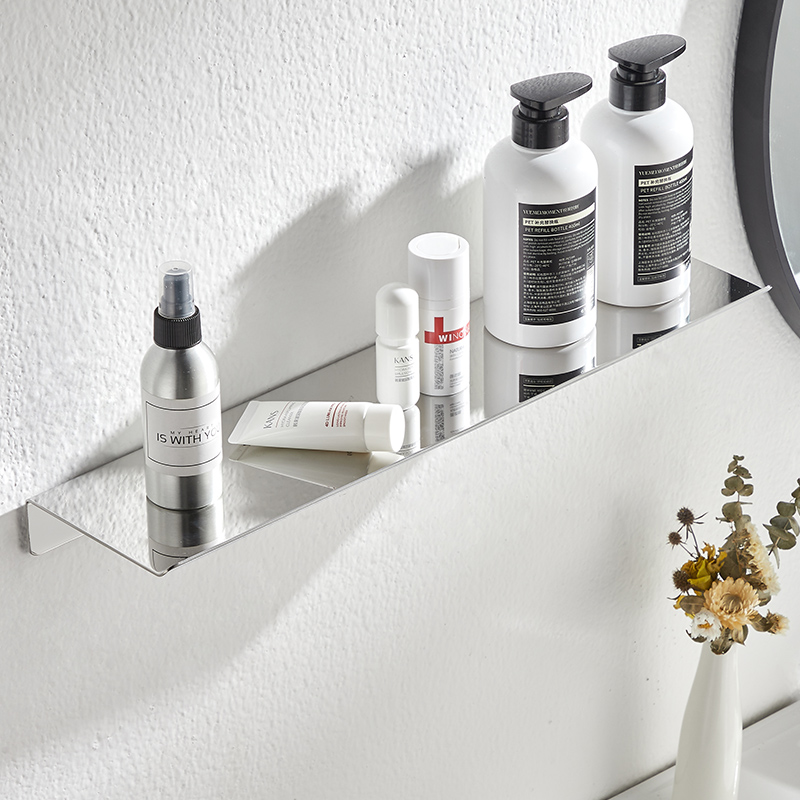 Perforated mirror 304 stainless steel shelve makeup room Nshelves Bathroom Hotel Minimalist Shelve