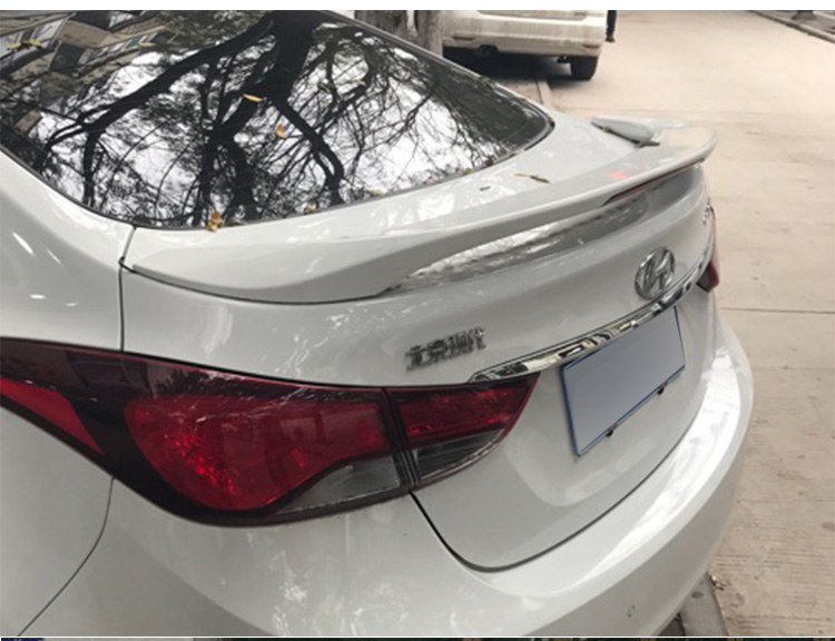 Áp dụng cho 12-17 mẫu đèn đuôi hiện đại mới sửa đổi bản đồ tên Elantra mới với cánh cố định ABS - Sopida trên cánh lướt gió mazda 2