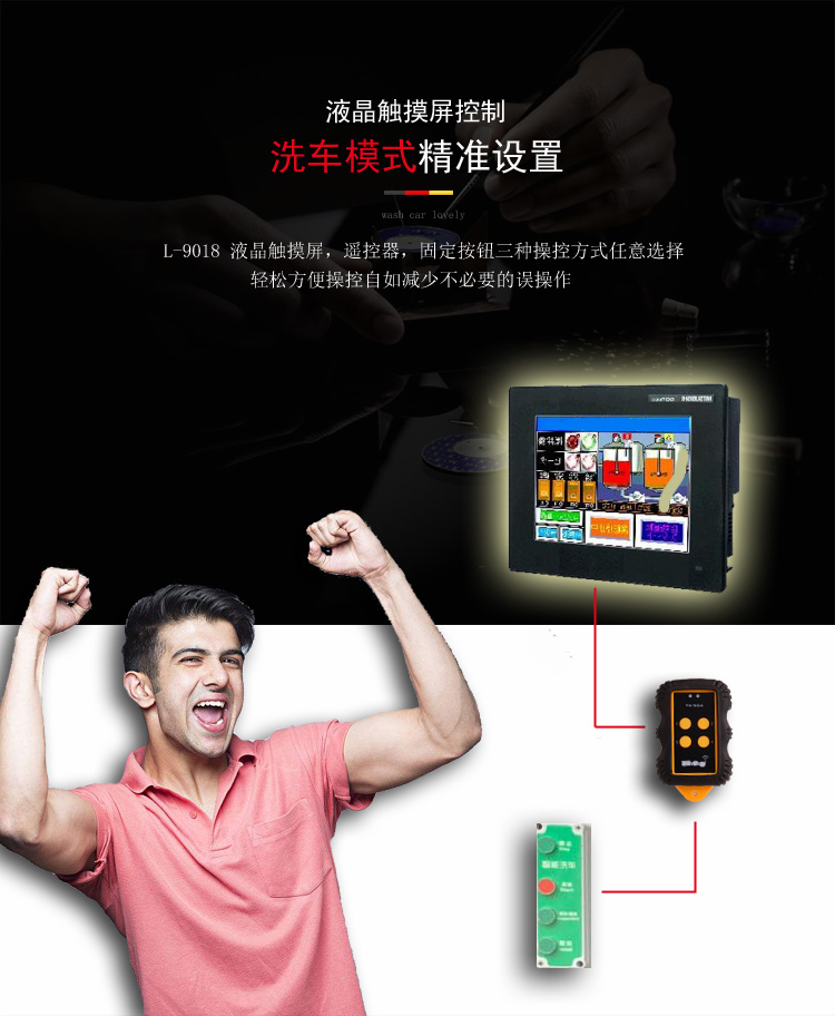 上海有爱新款L-9018自动洗车机荣耀上市！(图34)
