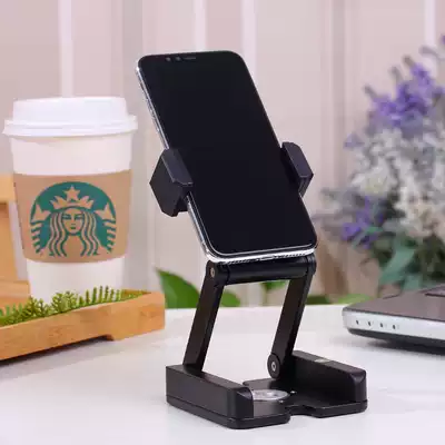 Metal folding lazy mobile phone desktop stand Down shooting Universal quick hand live video camera video shooting shelf