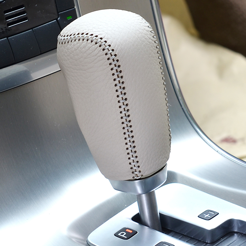 Special VolvoXC60 shift handle glove Shift handle glove S80 S60 car s80L S60L modified leather shift cover