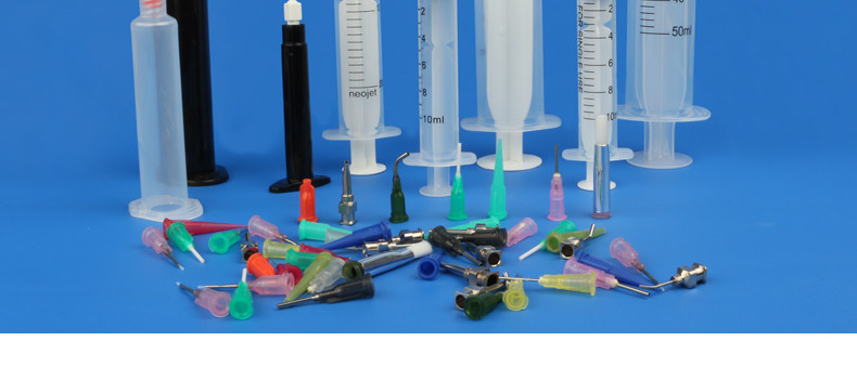 American syringe 300 ml three-piece glue dispenser special large capacity glue dispenser adhesive adapter