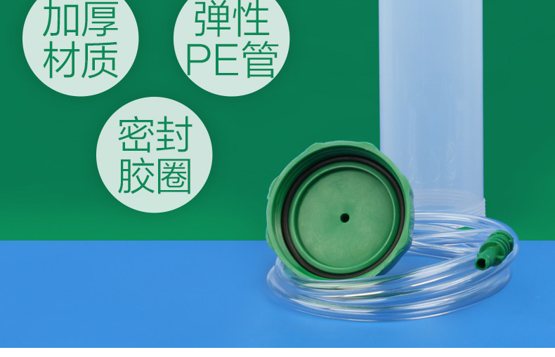 American syringe 300 ml three-piece glue dispenser special large capacity glue dispenser adhesive adapter