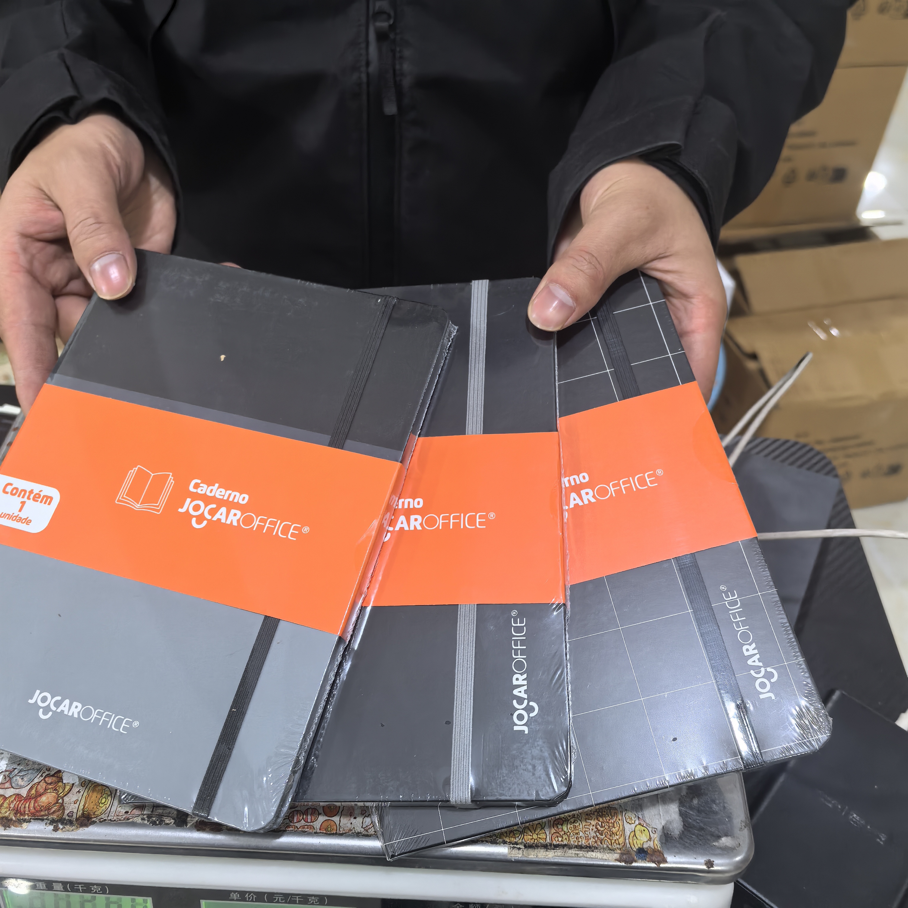 A5ハードカバー、製本、ドットマトリックス、空白の横線、各2冊、合計6冊
