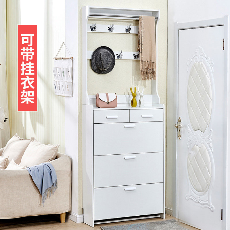 Shoe cabinet cap frame ultra-thin small household entry doorway to simple modern multi-function split simple installation shoe frame