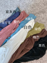 Via Vela 2021 autumn slim slim Western style long-sleeved T-shirt womens pile collar Modal base shirt Korean version