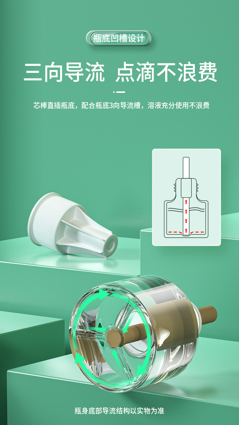 超威 薄荷香型 电蚊香液 1器+4瓶 可用半年 图8