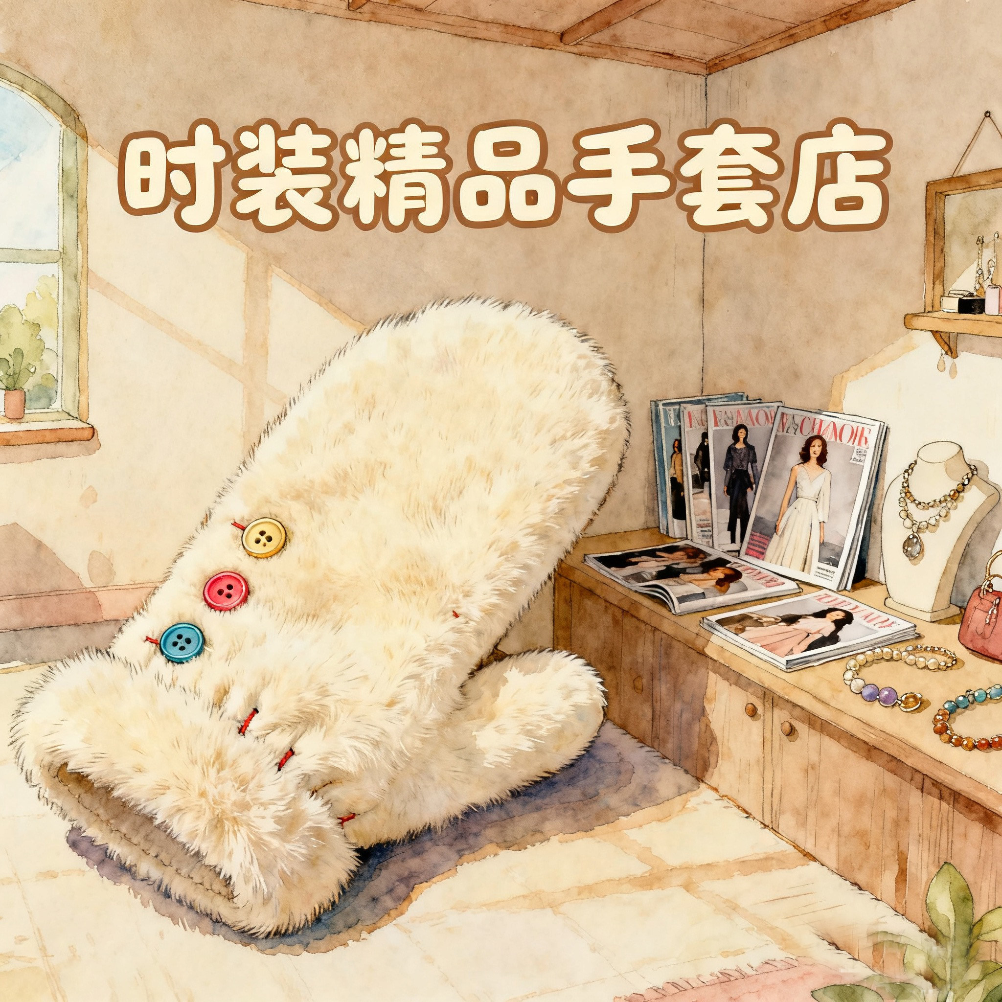 时装精品手套店