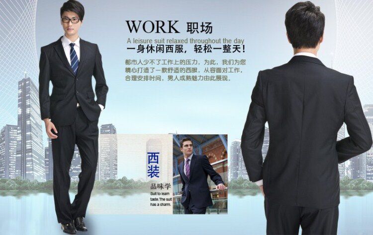 Costume homme en polyester pour printemps - Ref 1565677 Image 7