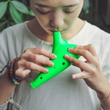 Toueo 12 -отверстие звучание c ингредиенты, пластик, верхний -отверстие AC Plastic Junior, ученики начальной школы, Ocarin Resin, Ocarina