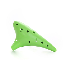 Wensheng 12-hole plastic ocarina ABS environmentally friendly resin ocarina plastic ocarina 12-hole AC tune teaching Xun instrument