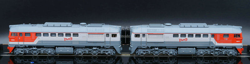 ROCO HO 1/87 Train Model RZD 73793 Digital Sound Diesel Locomotive