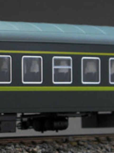 Train Girl model Tianchao N27 25G hard seat hard sleeper camping dining car with light YZ YW Post