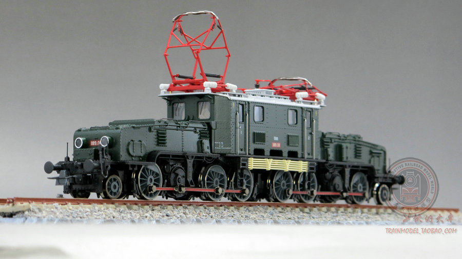 欧洲铁路巨兽~大鳄鱼电力机车