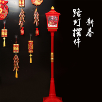 New Year decorations New snow music street lights New Years Day Spring Festival Electric Mall lighting scene decoration ornaments