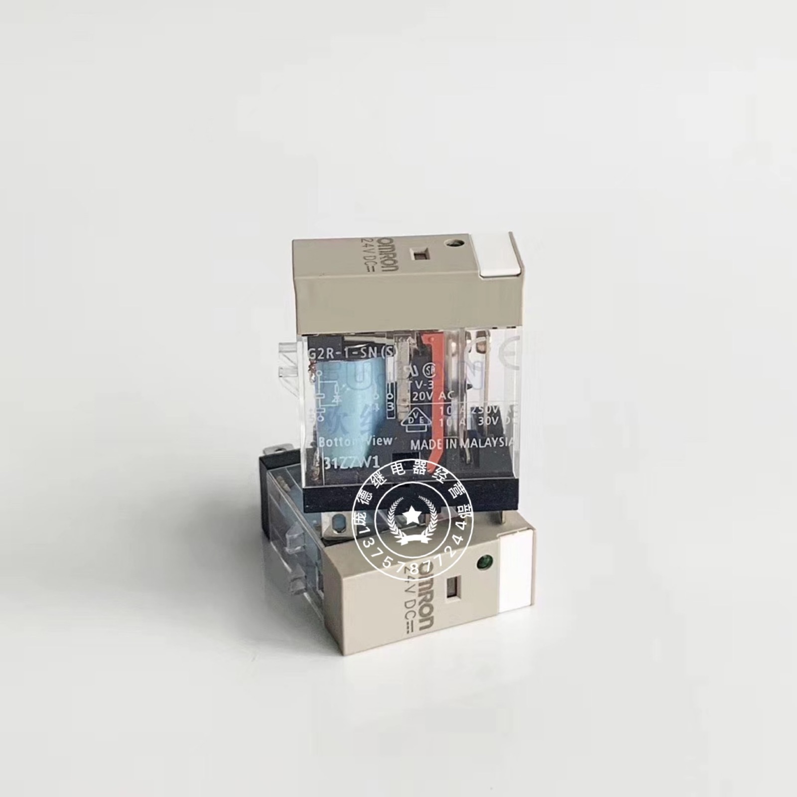 G2R-2-SN(S) 24VDC 24VAC 230VOMRON Small Intermediate Relay Warranty 2 years