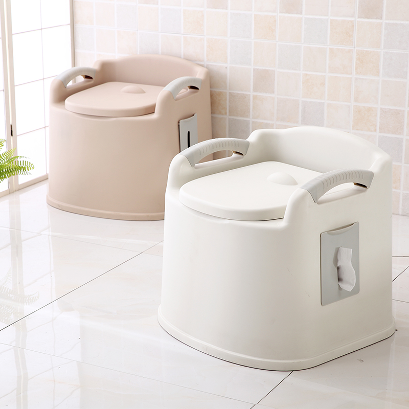 Elderly toilet Household portable adult elderly squat toilet change to sit indoor deodorant pregnant woman removable toilet
