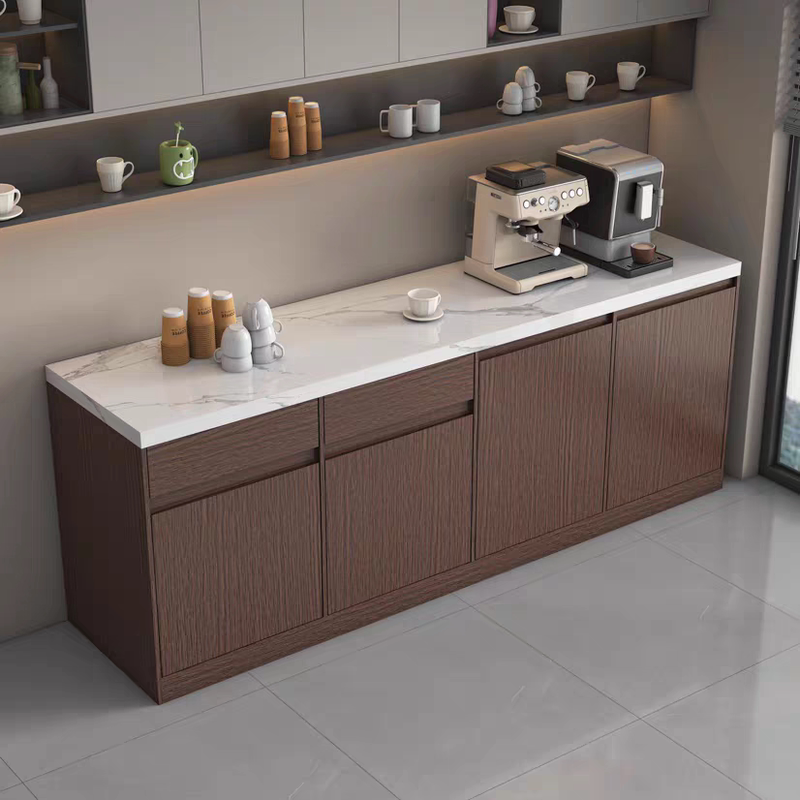 Water Bar Counter, Home and Commercial Integrated Cabinet, Coffee Room, Wall-Mounted Slate Board, Office Cutting and Washing Station, Large Capacity Tea Cabinet Water Bar Counter, Home and Commercial Integrated Cabinet, Coffee Room, Wall-Mounted Slate Board, Office Cutting and Washing Station, Large Capacity Tea Cabinet