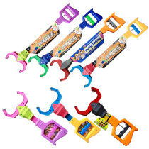 Childrens creative garbage picker taking large pliers mechanical arm handle clip boy toy outdoor tool