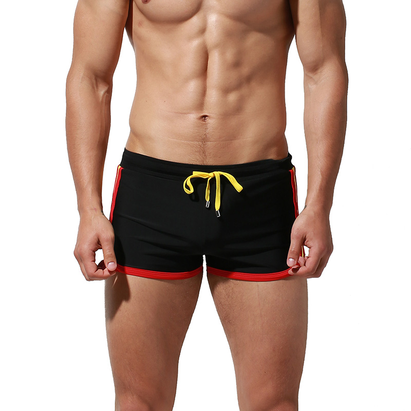 2019 Mens New Prevent Exposure Sponge Trunks Pad Swimwear Sexy swimming