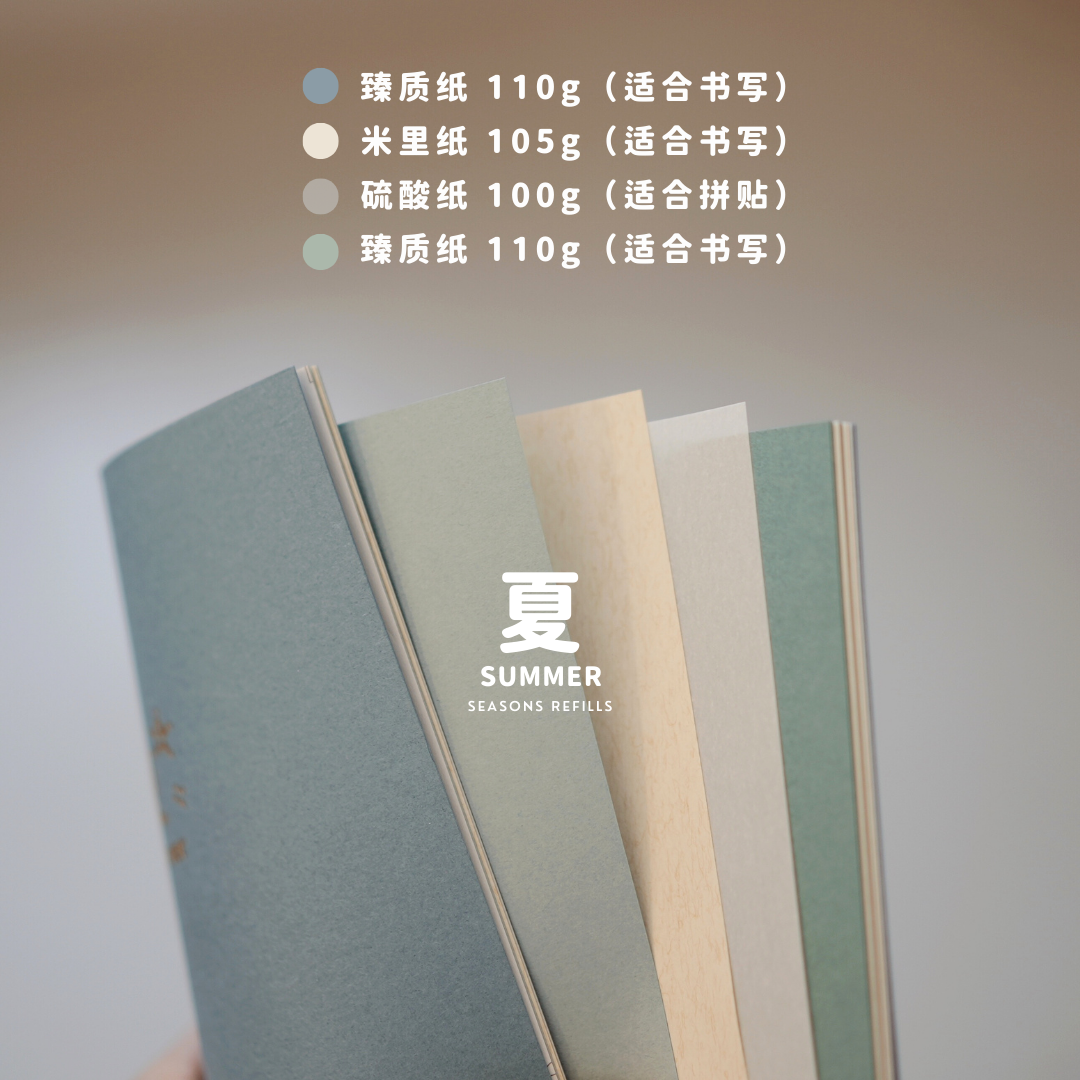 a.moment Seasons Notebook - Summer (TN Passport Size)
