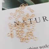 Ожерелье и браслет, аксессуары ручной работы, 14 карат, золотой цвет