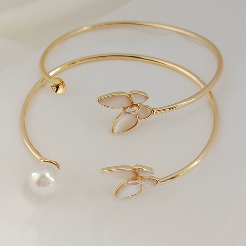 Аксессуары, белая инкрустация камня, браслет, аксессуар, 14 карат, DIY